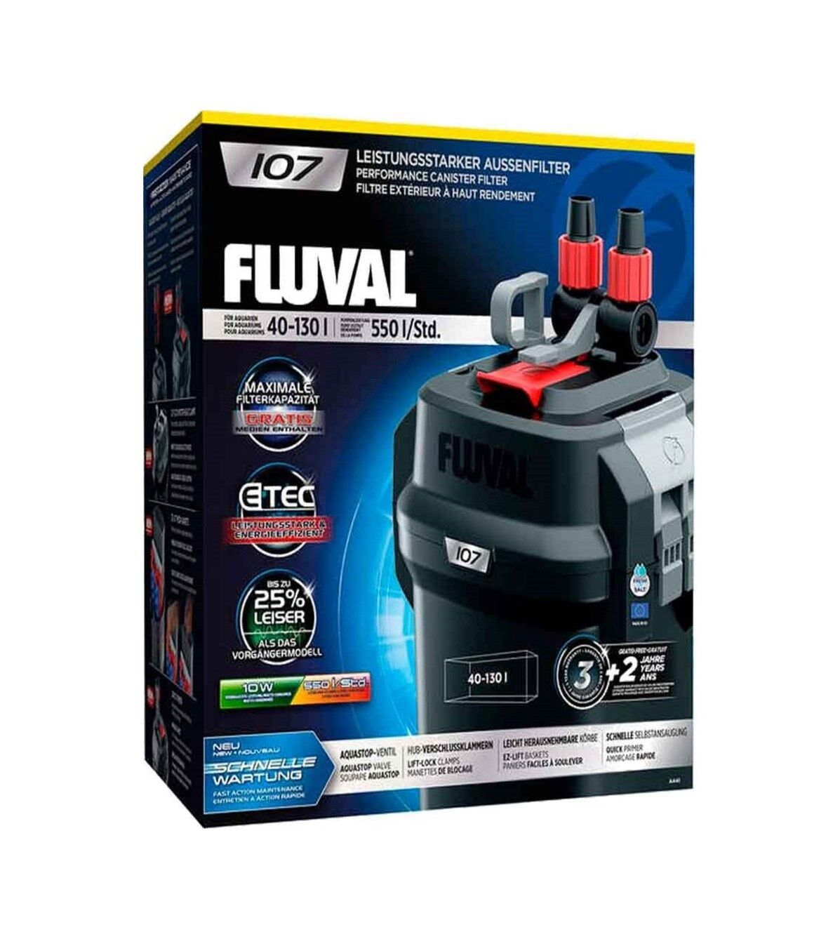 Fluval 107 Akvaryum Dış Filtre 550lt/H