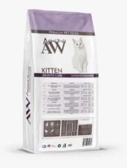 Animal World Kitten Tavuklu Balıklı & Karidesli Kedi Maması 15 Kg