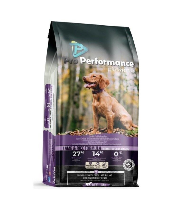 Pro Performance Kuzu Etli Küçük Irk Yavru Köpek Maması 18 KG