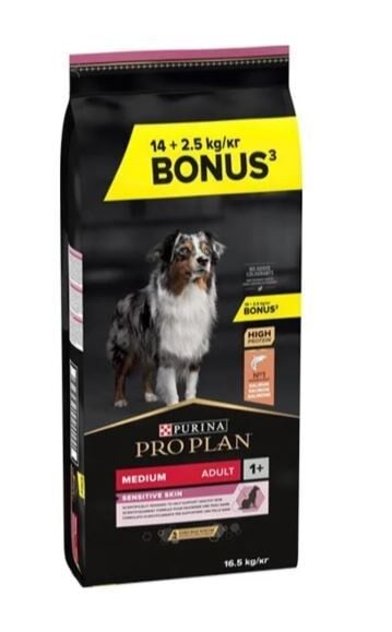 Pro Plan Somonlu Hassas Adult Yetişkin Kuru Köpek Maması 14+2,5 Kg