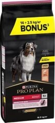 Pro Plan Somonlu Hassas Yetişkin Kuru Köpek Maması 14+2,5 Kg