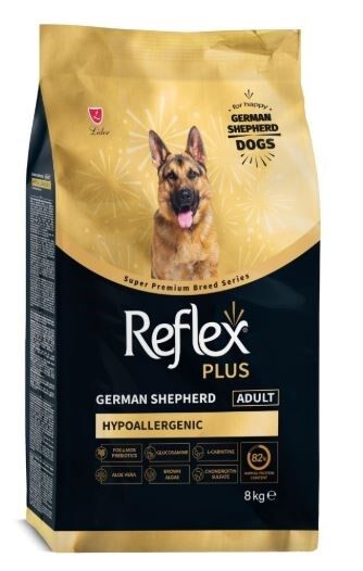 Reflex Plus Hipoalerjenik German Shepherd Yetişkin Köpek Maması 8 kg