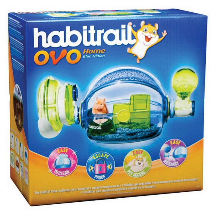 Habitrail Ovo Home Mavi Hamster Kafesi