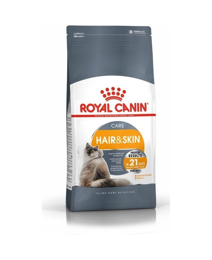 Royal Canin Hair Skin Hassas Tüylü Yetişkin Kedi Maması 2 KG