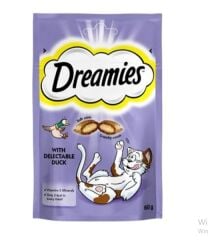 Dreamies Ördekli Kedi Ödül Bisküvisi 60 Gr x 12 Adet