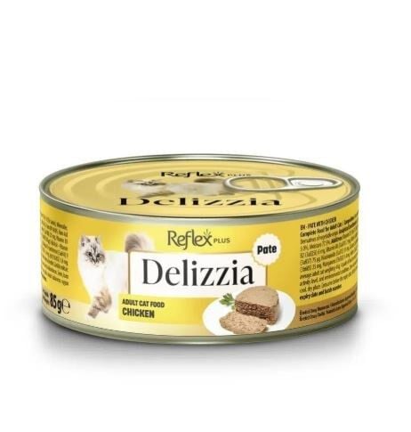 Reflex Plus Delizzia Kıyılmış Tavuklu Kedi Konservesi 85 Gr