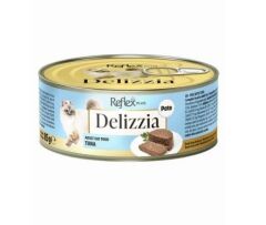 Reflex Plus Delizzia Kıyılmış Ton Balıklı Yetişkin Kedi Yaş Maması 85 Gr