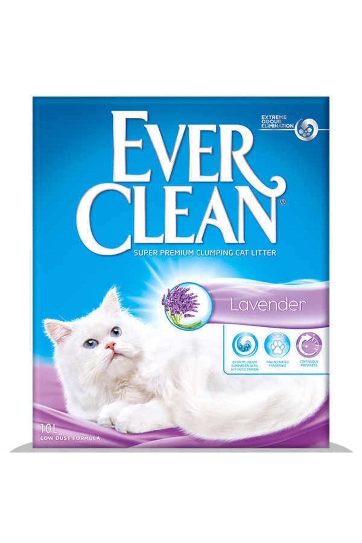 Ever Clean Lavender Lavanta Parfümlü Kedi Kumu 10 Lt x 2 Adet
