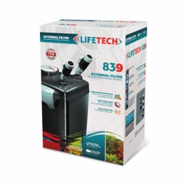 LifeTech 839 Akvaryum Dış Filtre Siyah Kova İçi Dolu 1500 L/H