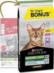 Pro Plan Sterilised Hindi Etli Kısırlaştırılmış Yetişkin Kedi Maması 10 + 2 KG