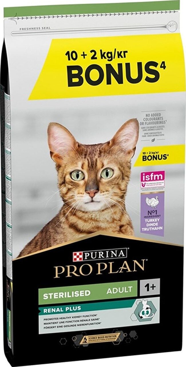 Pro Plan Sterilised Hindi Etli Kısırlaştırılmış Yetişkin Kedi Maması 10 + 2 KG