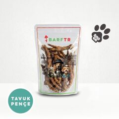 BarfTr Tavuk Pençe Çiğnemelik Atıştırmalık Ödül Maması 500 GRAM Köpekler İçin