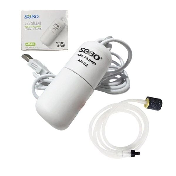 Sobo Akvaryum Hava Motoru USB - DC 5V 1W 4 Lt/Min