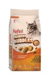 Reflex Crunchy Bubbles Tavuklu Yetişkin Kedi Maması 10 kg
