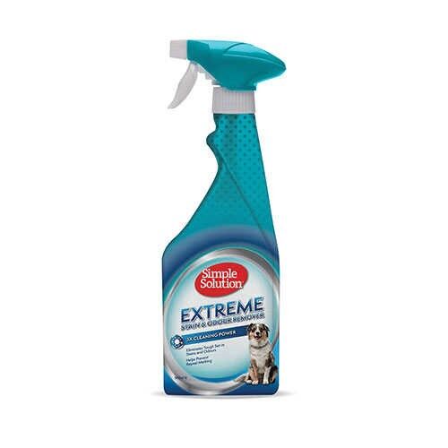 Simple Solution Köpekler için Extreme 3 Kat Etkili Leke ve Koku Giderici 500 ml Sprey