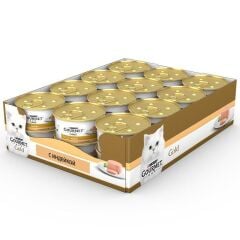 Gourmet Gold Kıyılmış Hindi Etli Kedi Konservesi 85 Gr x 48 adet