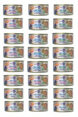 Supreme Karışık Tiftiklenmiş Ton Balıklı Yetişkin Konserve Kedi Maması 70gr x 24 Adet