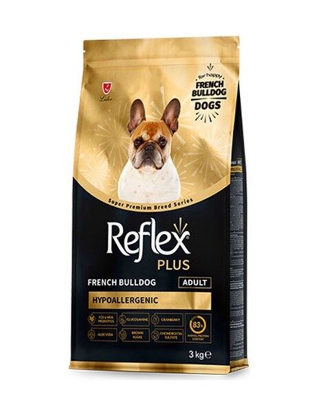 Reflex Plus Hypoallergenic French Bulldog Yetişkin Köpek Maması 3 KG