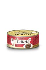 Delizzia Sos İçinde Parça Etli Karışık Yetişkin Kedi Maması 85 Gr