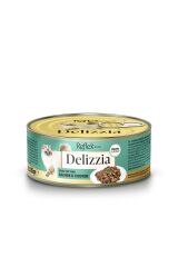 Delizzia Sos İçinde Parça Etli Karışık Yetişkin Kedi Maması 85 Gr