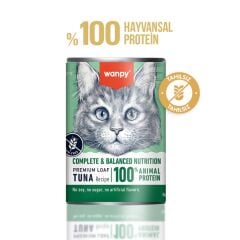 Wanpy Tahılsız Ton Balıklı Kedi Konserve 375 Gr