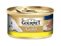 Gourmet Gold Kıyılmış Tavuklu Konserve Yetişkin Kedi Maması 85 Gr
