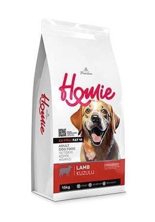 Homie Adult Kuzu Etli Yetişkin Köpek Maması 15 Kg