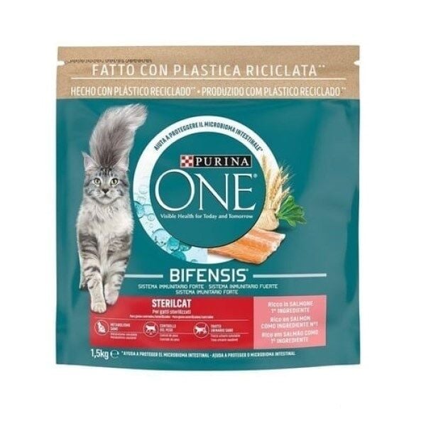 Purina One Sterilised Cat Kısırlaştırılmış Somonlu Kedi Maması 1,4 Kg