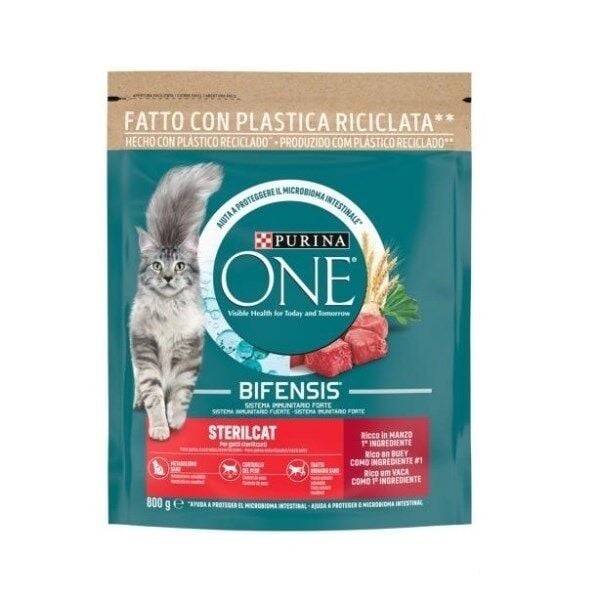 Purina One Sterilised Cat Kısırlaştırılmış Sığır Etli Kedi Maması 1,4 Kg