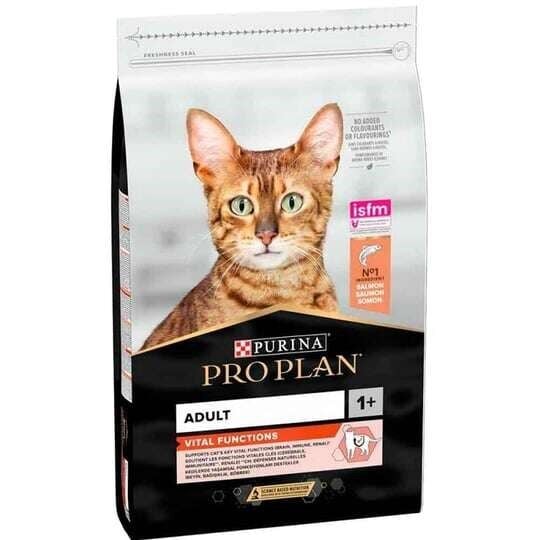 Pro Plan Adult Yetişkin Kediler İçin Somonlu Kedi Maması 10 Kg
