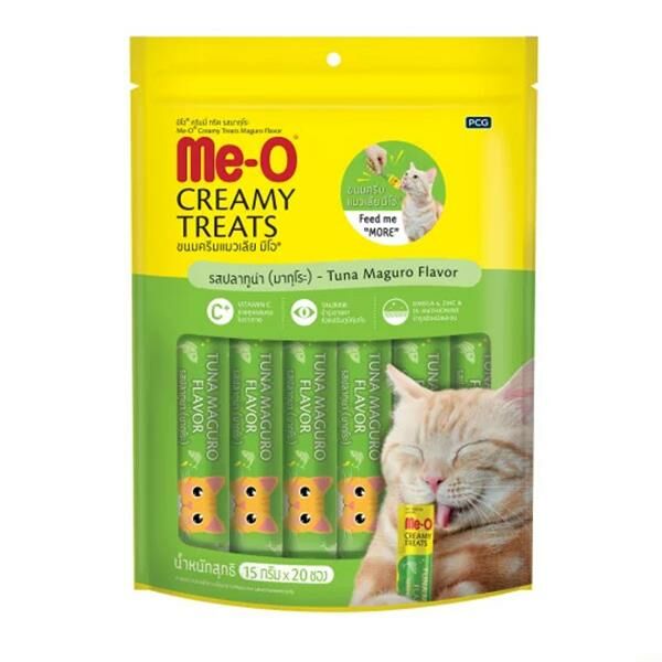 Me-O Sarı Yüzgeçli Orkinos Krema Sıvı Kedi Ödülü 20'li 15 Gr