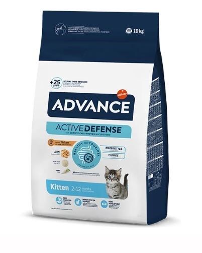 Advance Cat Kitten Tavuklu Prinçli Yavru Kedi Maması 10 Kg