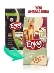 Enjoy Premium Biftekli Adult Yetişkin Köpek Maması 15 Kg