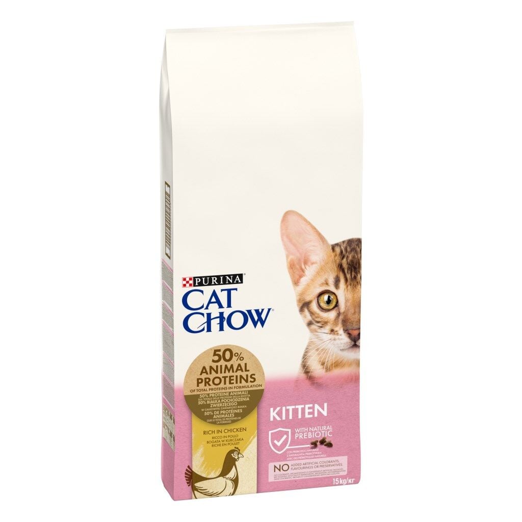 Purina Cat Chow Kitten Tavuklu Yavru Kedi Maması 15 KG