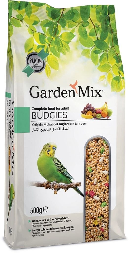 Gardenmix Platin Meyveli Muhabbet Kuş Yemi 500 gr