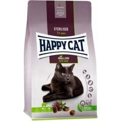 Happy Cat Kısırlaştırılmış Weide Lamm Kuzu Etli Yetişkin Kedi Maması 10 KG