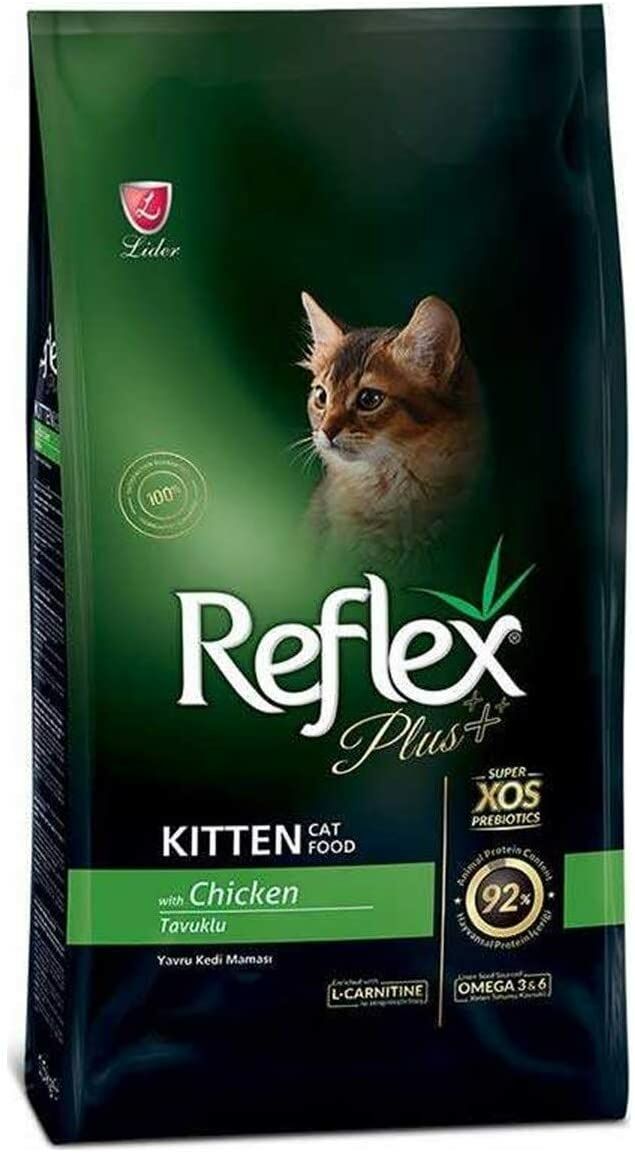 Reflex Plus Tavuklu Kitten Yavru Kedi Maması  8 KG
