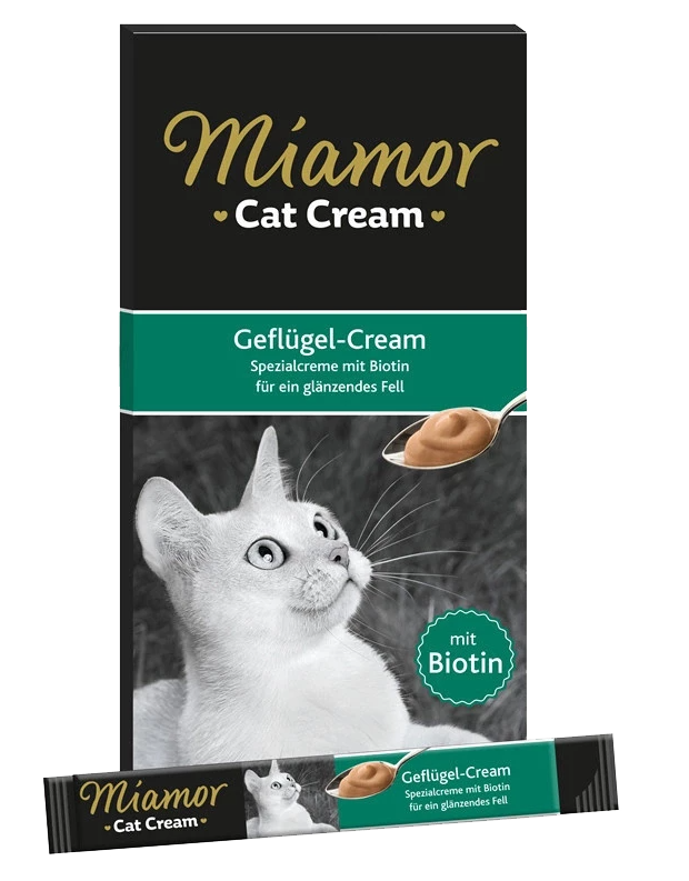 Miamor Cream Geflügel-Cream Tavuklu Kedi Ödülü 6x15 G