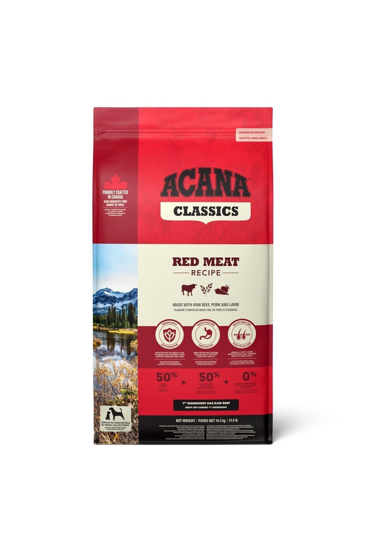 ACANA Classics Red Meat Tüm Irk ve Yaşam Evreleri İçin Köpek Maması 14,5 Kg