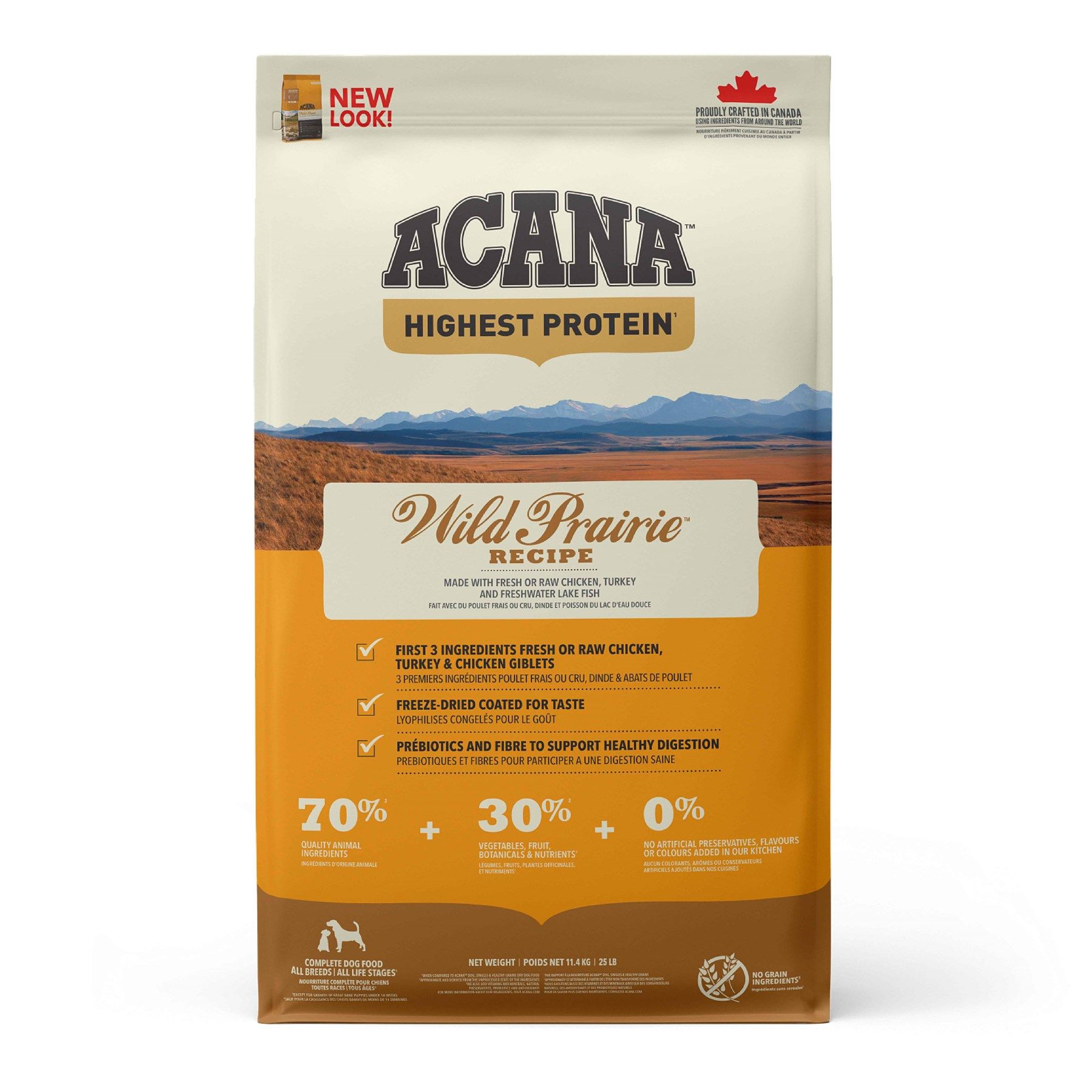 Acana Regionals  Wild Prairie Yetişkin Köpek Maması 11,4 Kg