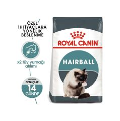 Royal Canin Hairball Tüy Yumağı Kontrolü İçin Kedi Maması 2 KG