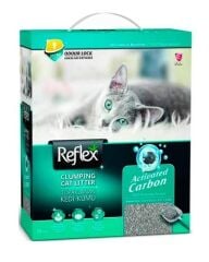 Reflex Aktif Karbonlu Topaklaşan Kedi Kumu 10 Lt x 2 Adet