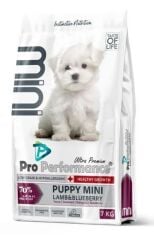 Pro Performance Premium Hipoalerjenik Kuzu Etli ve Yaban Mersinli Küçük Irk Yavru Köpek Maması 7 Kg
