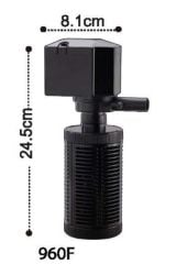 Dophin 960F Akvaryum Iç Filtre 900 L/h
