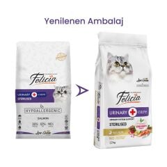 Felicia Sterilised Somonlu Kısır Yetişkin Kedi Maması 12 Kg