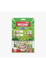 Moow En Yeni Mix Karışık Keçi Sütlü  Kedi Krema Ödülü 12 Gr x 48 adet