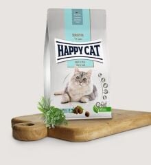 Happy Cat Sensitive Haut Fell Deri ve Cilt Bakımı Yetişkin Kedi Maması 4 KG